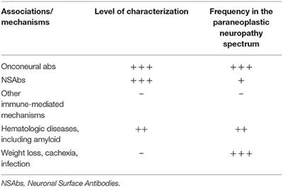 Paraneoplastic Neuropathies: What's New Since the 2004 Recommended Diagnostic Criteria